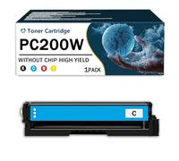 CMADJT Toner ad alta capacità PC200W compatibile con RICOH 408451, 408452, 408453 e 408454, per stampante multifunzione RICOH MC240FW PC200W, BK/C/M/Y,C-4500Page