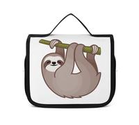 Cmagnifico 111Cute Beauty Bag da appendere, trousse per cosmetici, per viaggi, affari, vacanze, 111cute bradipo, 22.5x18.5cm