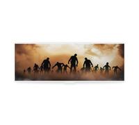 Cmagnifico Astuccio con scritta "Zombies Dead Men Walking Body at Night", semplice scatola di cancelleria, 19,5 x 6,8 x 3 cm, Stile:, Taglia unica, Astuccio