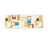Cmagnifico Astuccio per matite, Mid Century ModernCreative Simple Stationery Box, 19,5 x 6,8 x 3 cm, Stile:, Taglia unica, Astuccio