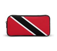 Cmagnifico Astuccio, Trinidad e Tobago FlagStationery Bag utilizzato come astuccio per ufficio e scuola, borsa da viaggio d'affari o piccola cassetta degli attrezzi, borsa per il trucco per ragazze,