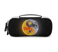 Cmagnifico Borsa cosmetica portatile/borsa della penna, borsa fresca Yin YangStationery usata come astuccio per l'ufficio e la scuola, borsa da viaggio d'affari o piccola scatola degli attrezzi, borsa