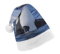 Cmagnifico Cappello di Natale, orche assassine orca cappello per varie feste di festa
