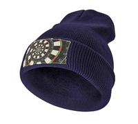 Cmagnifico Cappello lavorato a maglia, berretto con bersaglio con freccette, berretto per l'inverno, da uomo e da donna