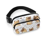 Cmagnifico Marsupio per cani, marsupio regolabile per corsa, camminata, escursionismo, Come mostrato, 20x13cm