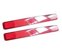 CMBMHGETEE Blocchi Fari Posteriori Auto per VW per Transporter per T5 per Multivan per Caravelle 2003-11 2X Car Styling Rosso Paraurti Posteriore Luci di Coda Accessori Posteriori Spia Freno Fari