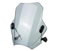 CMBMHGETEE Deflettore Cupolino Moto Accessori Universali per Motociclette Spoiler Parabrezza Parabrezza per Moto Parabrezza Moto Spoiler(Gray)