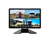 CMBMHGETEE Grandangolare Auto Retromarcia Kit DVR per Veicoli con Telecamera di Retromarcia E Monitor Touch Screen da 10,1" 1080p 4 Canali di Retromarcia E Visione Posteriore