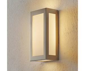 CMD Applique da esterno LED con sensore Aqua Rain, acciaio inox CMD