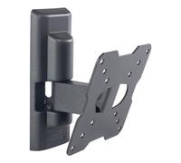 Cme Supporto monitor TV parete ( 20 Kg ) VESA 100 x 100 ECONOMY Etr100 Black