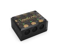 CME U6MIDI Pro - Interfaccia con Router, Mapper e Filtro, USB Plug-and-Play per Computer, Modalità Standalone 3 In / 3 Out con Merge, Split e Thru