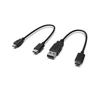 CME WIDI Uhost OTG USB micro-B MIDI Cable Pack 2 - USB micro-B OTG to USB-C (10cm) + USB A to USB-C (10cm) - Cavi USB per il collegamento di WIDI Uhost con strumento USB MIDI e computer