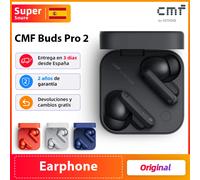 CMF by Nothing Buds Pro 2, Auricolari Wireless con Cancellazione Attiva del Rumore Ibrida 50 dB, IP55, BT5.3, Versione Globale