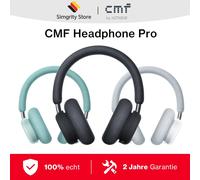 Auricolari CMF by Nothing Headphone Pro wireless Bluetooth con Cancellazione del Rumore Grigio chiaro