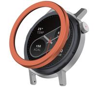 CMF Watch Pro 2, lunetta in metallo per orologio Nothing, custodia rigida di ricambio in tinta unita, antigraffio e anti-goccia, custodia protettiva piatta (arancione)
