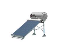 CMG Solari Sistema Solare Sottovuoto Inertial Flux-S 191-20 a Circolazione Naturale 190 L 3,68 mq con Struttura Tetto Piano
