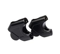 CMGGMKEZDP Distanziale per Rialzo Manubrio Moto per Benelli per Leoncino 500 TNT250 TRK502 TRK502X TRK 502 X Kit Montaggio Manubrio Rialzato Riser per Morsetto Manubrio Moto(Nero)