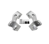 CMGGMKEZDP Pedane per Moto Kit di Abbassamento Pedane Passeggero per B&MW R 1300 GS ADV R1300GS 2023-2024 Pedali Pedane(Argento)