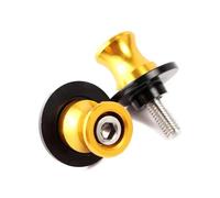CMGGMKEZDP Slider per Moto per CB600F CB 600 F per Hornet 599 CB 600 CB599 CB600F Bobine Forcellone Oscillante Motocicletta Supporto Scorrevole Viti Protezione Antiurto per Moto(Oro)