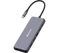 Verbatim CMH-14 USB tipo-C 5000 Mbit/s Argento