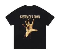 CMHVX System of A Down Band T-Shirt Black S