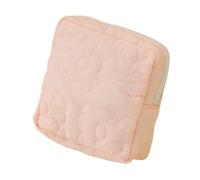 Cmis Kbei 2 Pz Poliestere Cotone Periodo Bag Portatile Piazza Fiore Design Tovagliolo Sanitario Sacchetto di Immagazzinaggio Sacchetto di Immagazzinaggio Della Donna Rag, rosa, Taglia unica