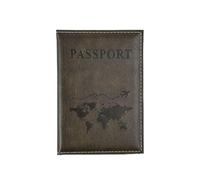 Cmis Kbei Donne Uomini Lettera Amante Passaporto Cover Uomini Donne Viaggio Passaporto Custodia In Pelle Carino Passaporto Portafoglio Borsa Ragazza Porta Carte, prugna, Taglia unica