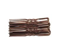 Cmis Kbei Forcine per capelli a forma di U, 5/7 cm, 20 pezzi, forcine per capelli in metallo, strumenti per modellare le donne (caffè, 7 cm)