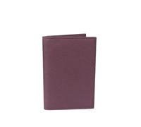 Cmis Kbei Libero Nome Personalizzato Viaggio Passaporto Titolare Etichetta Dei Bagagli Set Pelle Saffiano Personalizza Lettere Regalo Passaporto Copertura Valigia Etichetta, Viola, Taglia unica
