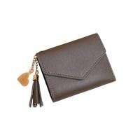 Cmis Kbei Moda Donne Portafogli Semplice Cerniera Borse Nero Bianco Grigio Rosso Sezione Lunga Frizione Portafoglio Morbido PU Leather Money Bag, Verde scuro 2, Taglia unica