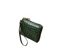 Cmis Kbei Moda Pu Cuoio Mini Portafoglio Donne Retor Piccola Moneta Soldi Titolare della Carta Borse Borsa di Colore Solido Tote Clutch Zipper Bag Regalo Ragazza, Verde, Taglia unica