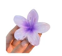 Cmis Kbei Set di 4 accessori per capelli con fiori sfumati, forcine per capelli stile spiaggia, fermagli per capelli con fiore estivo, stile hawaiano (1+2++3+4)