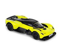 CMJ Aston Martin Valkyrie AMR Pro Modellino auto in scala 1:43 - Lime Green | Pezzo fedele da collezione in pressofusione | Prodotto con licenza ufficiale