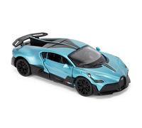 CMJ Bugatti Divo Modellino Auto in Scala 1:43 - French Racing Blue | Modello da collezione di alta qualità in pressofusione | Prodotto con licenza ufficiale