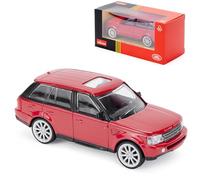 CMJ Range Rover Sport 1:43 Modellino auto in pressofusione - Rosso | Modello da collezione dettagliato | Prodotto con licenza ufficiale