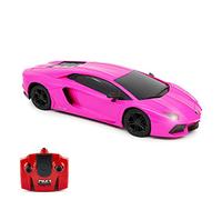 CMJ RC Cars Lamborghini Aventador LP700-4 Auto telecomandata con licenza ufficiale in scala 1:24 con luci di lavoro 2.4Ghz