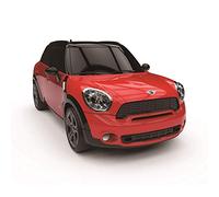 CMJ RC Cars ™ Mini Countryman JCW Telecomando con licenza ufficiale Auto Scala 1:24 Luci di lavoro 2.4 Ghz Rosso