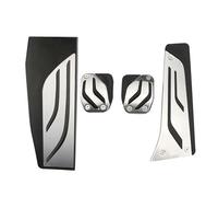 CMJAHU Adatto for BMW F20 F21 F22 F23 F24 F30 F31 F32 F33 F34 F35 F36 F80 F82 F83 E81 E82 E88 E90 E91 E92 E93 LHD Copertura for pedali del freno a gas for auto(4Pcs MT With Rest)