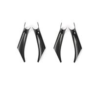 CMJAHU Adatto for BMW G01 G02 X3 X4 Serie Auto Maniglia Interna Copertura Trim Adesivi for Ciotola in Fibra di Carbonio Accessori Auto(Carbon Fiber 1 Set)