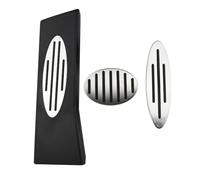 CMJAHU Adatto for BMW Mini Cooper JCW S F54 F55 F56 F60 R55 R56 R60 R61 Pedali for auto Poggiapiedi Acceleratore Freno Frizione Copri pedale Accessori for auto(AT With Rest)