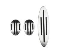 CMJAHU Adatto for BMW Mini Cooper JCW S R55 R56 R60 R61 F54 F55 F56 F60 Poggiapiedi automatico Pedale freno frizione Pedali auto(MT without Rest)