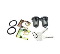 CMJAHU Adatto for Chevrolet Buick GMC Cadillac Pontiac Oldsmobile Kit chiavi cilindro accensione o serratura porta o bagagliaio LC1426 DL1580 TL1575(Door Lock)