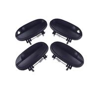 CMJAHU Adatto for Chevrolet for Daewoo Matiz Spark 0.8 1.0 Nero Maniglia esterna for portiera auto anteriore o posteriore sinistra conducente o destra passeggero 1/2/4 pezzi(4 Pcs Front Rear Kit)