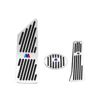 CMJAHU Adatto for copripedali BMW. I pedali antiscivolo in gomma in acciaio inossidabile sono adatti for BMW Serie 3, BMW Serie 5 X3 X5 dal 2003 al 2024.(16-21 x1 x2)