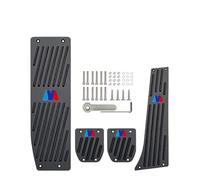 CMJAHU Adatto for copripedali BMW. I pedali antiscivolo in gomma in acciaio inossidabile sono adatti for BMW Serie 3, BMW Serie 5 X3 X5 dal 2003 al 2024.(05-13 3series MT 2)