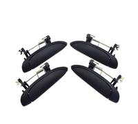 CMJAHU Adatto for DACIA LOGAN SANDERO RENAULT CLIO MK2 MEGANE #7700433075, 7700433076 ISANCE Maniglia porta esterna anteriore posteriore sinistra destra(Set of 4 Sides)