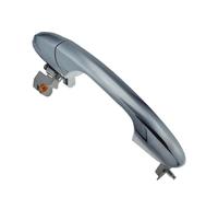 CMJAHU Adatto for Fiat 500 500C 595 695 2007-2023, for Alfa Romeo 147 2000-2010 Maniglia esterna for porta con guida a sinistra o a destra cromata.(RHD Left Side)