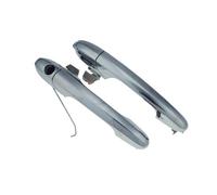 CMJAHU Adatto for Fiat 500 500C 595 695 2007-2023, for Alfa Romeo 147 2000-2010 Maniglia esterna for porta con guida a sinistra o a destra cromata.(RHD Left Right Pair)