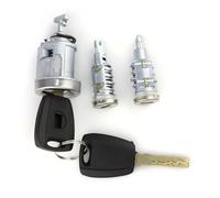 CMJAHU Adatto for Fiat Alfa Romeo Brava Doblo Palio Siena Perla GT15R Cilindro serratura accensione porta bagagliaio set completo