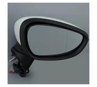 CMJAHU Adatto for Ford Fiesta 2008 2009 2010 2011 2012 Specchietto retrovisore laterale riscaldato pieghevole manuale bianco Accessori for auto Gruppo specchietto retrovisore(1pc right)